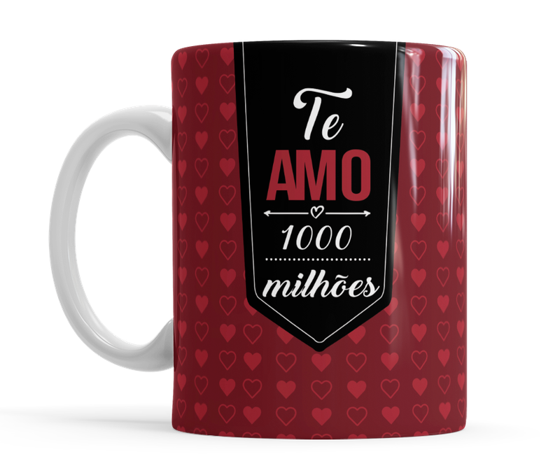 CANECA TE AMO 1000 Morazam